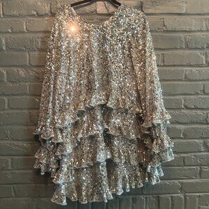 ASOS Edition Sparkly Party Dress